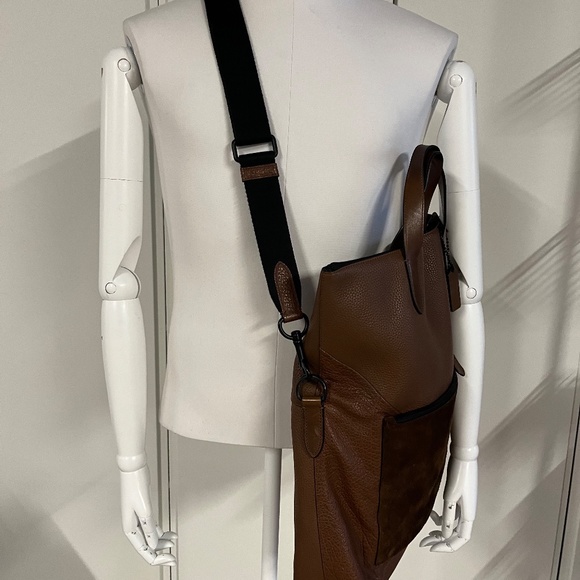 Coach Brown Leather Tote bag - Picture 3 of 16